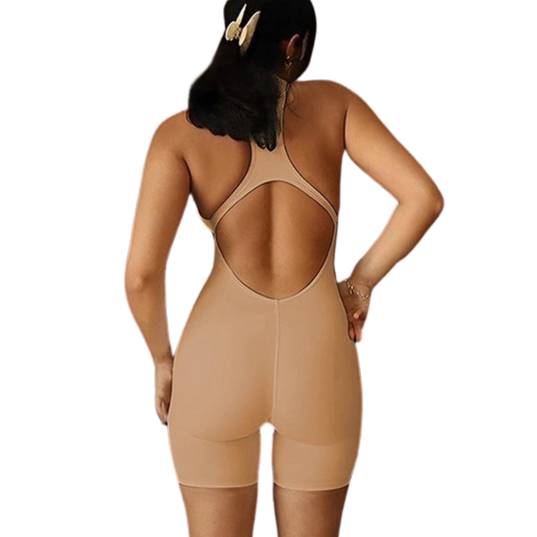 Long Sleeve Front Zipper Jumpsuit main image 0